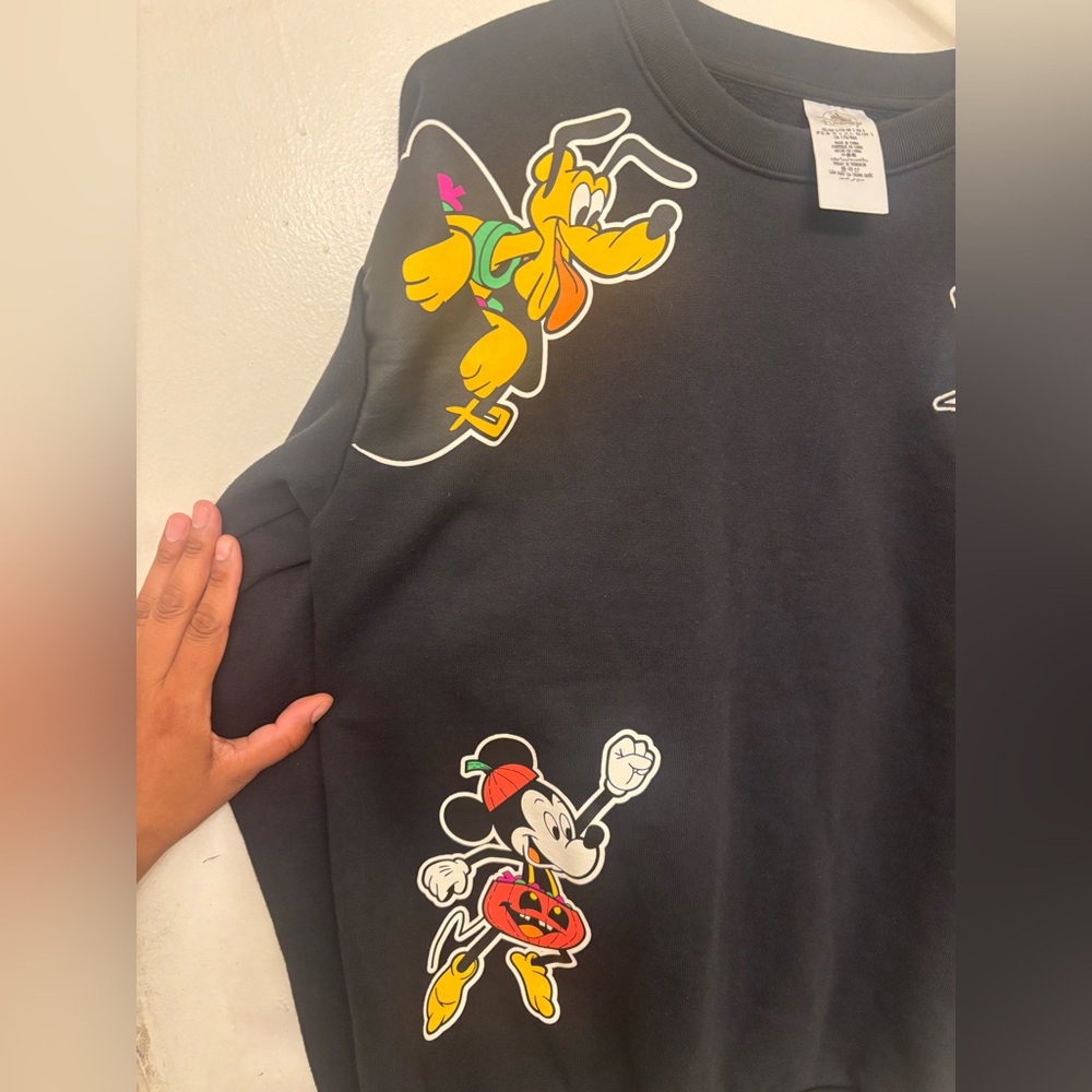Disney Parks Mickey & Friends Halloween Crewneck Sweats - Picture 6 of 10